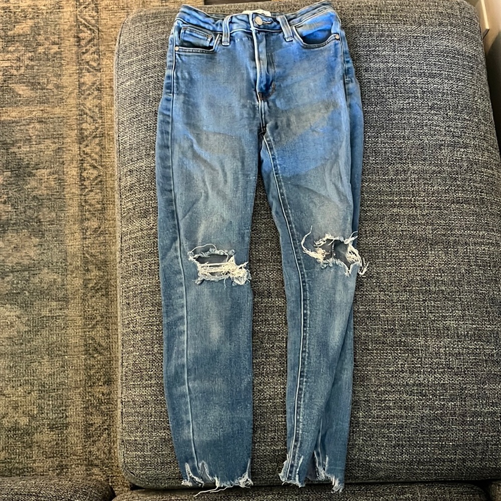 Just Black Denim Distressed Jeans